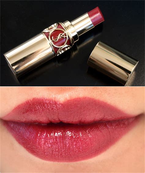 ysl lipstick rouge volupte pearl 113 irriedescent|YSL beauty color palette.